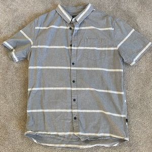Quiksilver Striped Button Down Shirt
